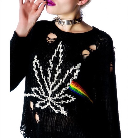 UNIF WEED FLOYD SWEATER XS - Picture 2 of 2